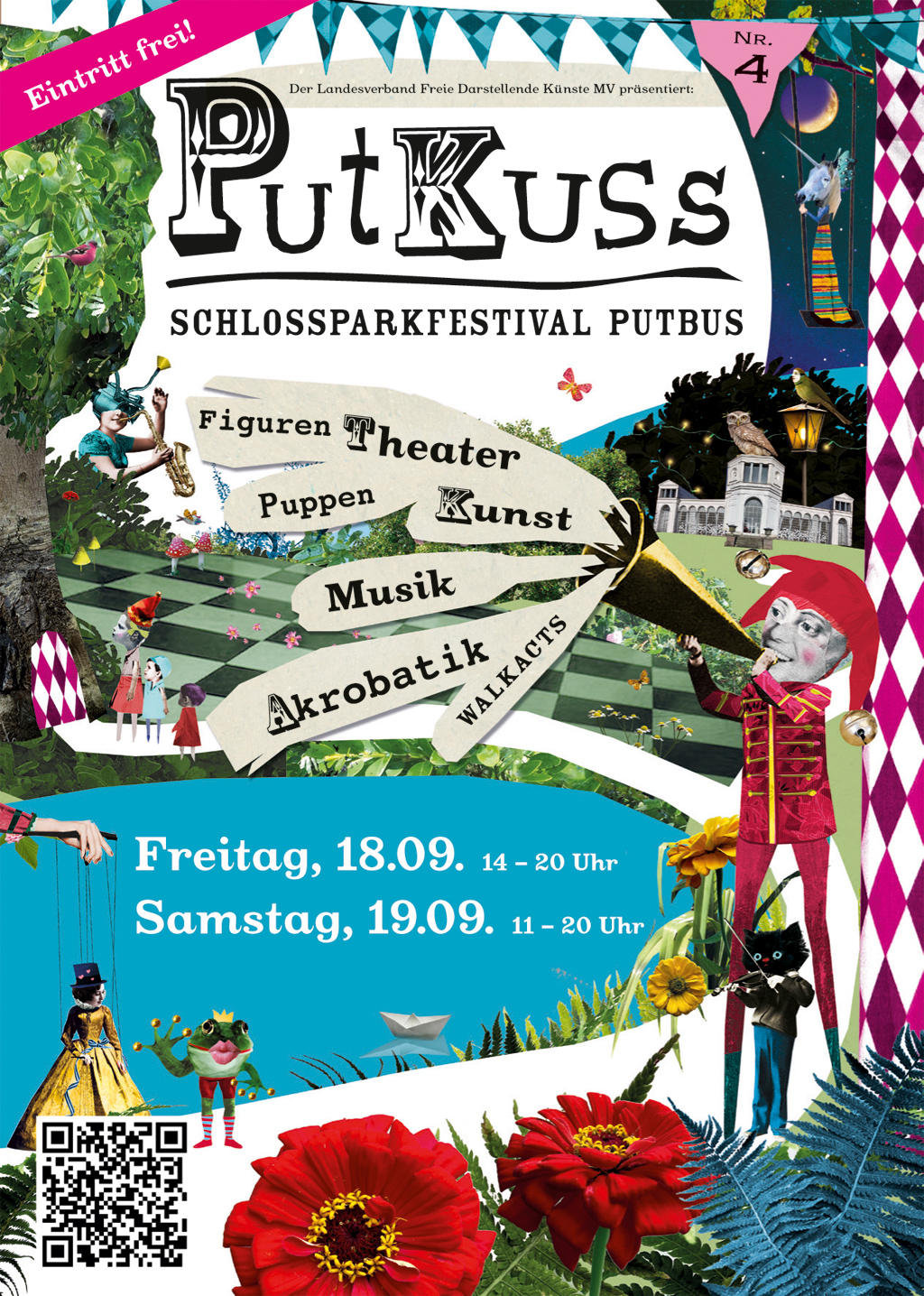 Putkuss Schlossparkfestival in Putbus Freitag 18.09. - Samstag 19.09.2026